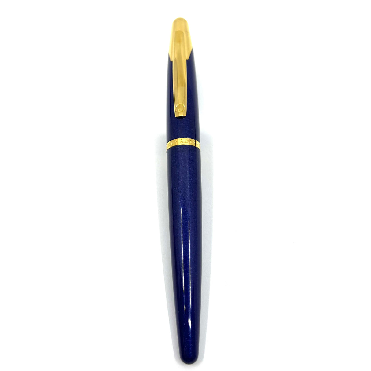 Dunhill AD2000 Cobalt Blue Galaxy Fountain Pen - Fine 18kt Gold Nib