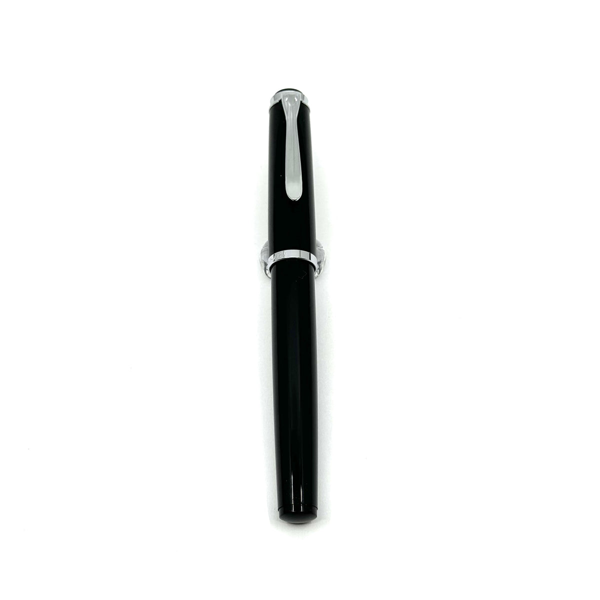 Pelikan P205 Cartridge-Fill Black Fountain Pen - Medium Stainless Steel Nib