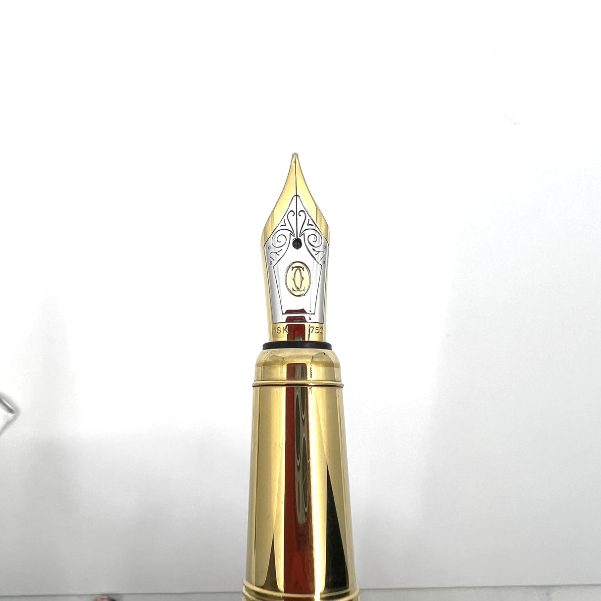 Louis Cartier Dandy Crocodile Scales/Ebony Wood Body Limited Edition Fountain Pen