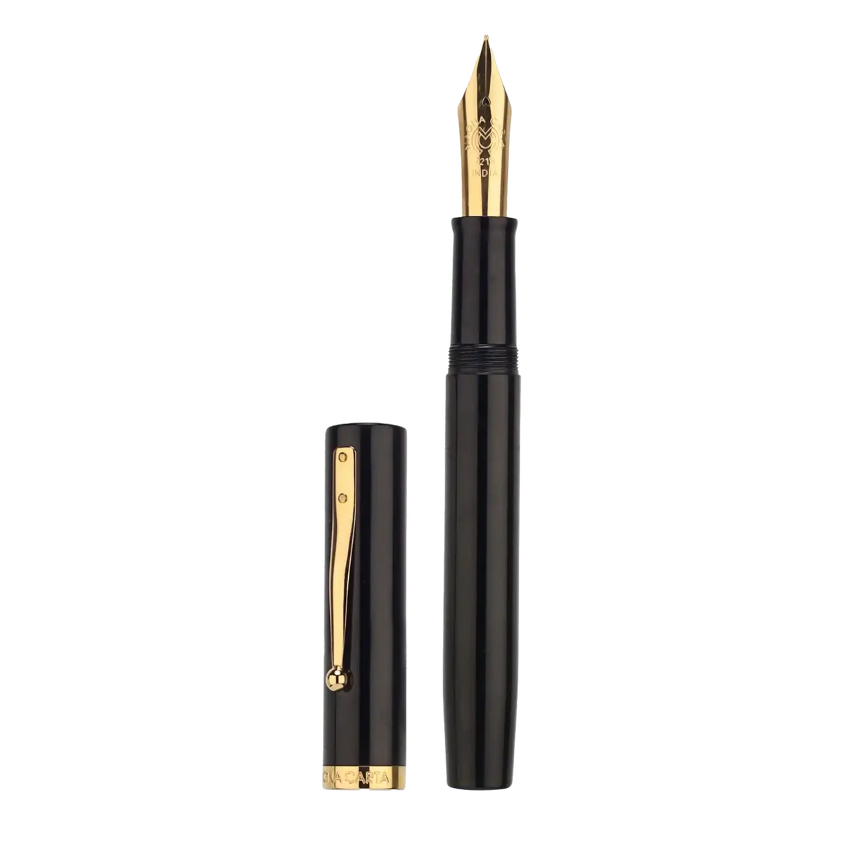 Magna Carta Mag 1000 Black Nikko Ebonite Fountain Pen
