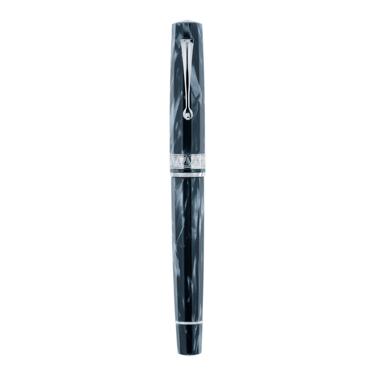 OMAS Paragon Fountain Pen Grigio Perla Silver Trim