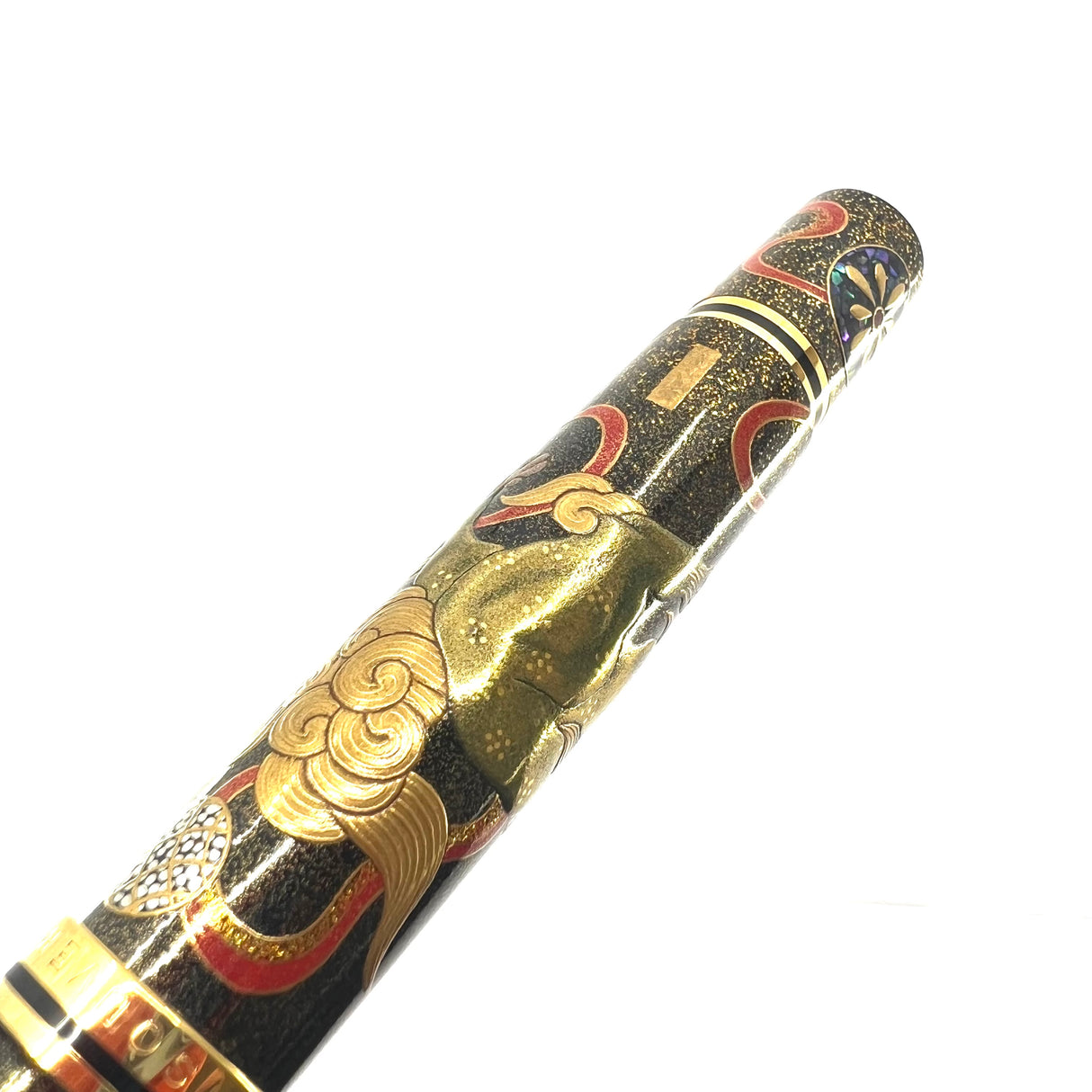 Pelikan Souveran M1000 Maki-e "Karajishi" Limited Edition Fountain Pen - #18 of 88 Pieces - Fine 18kt Gold Nib - Complete Boxes & Booklets - MINT & RARE!!