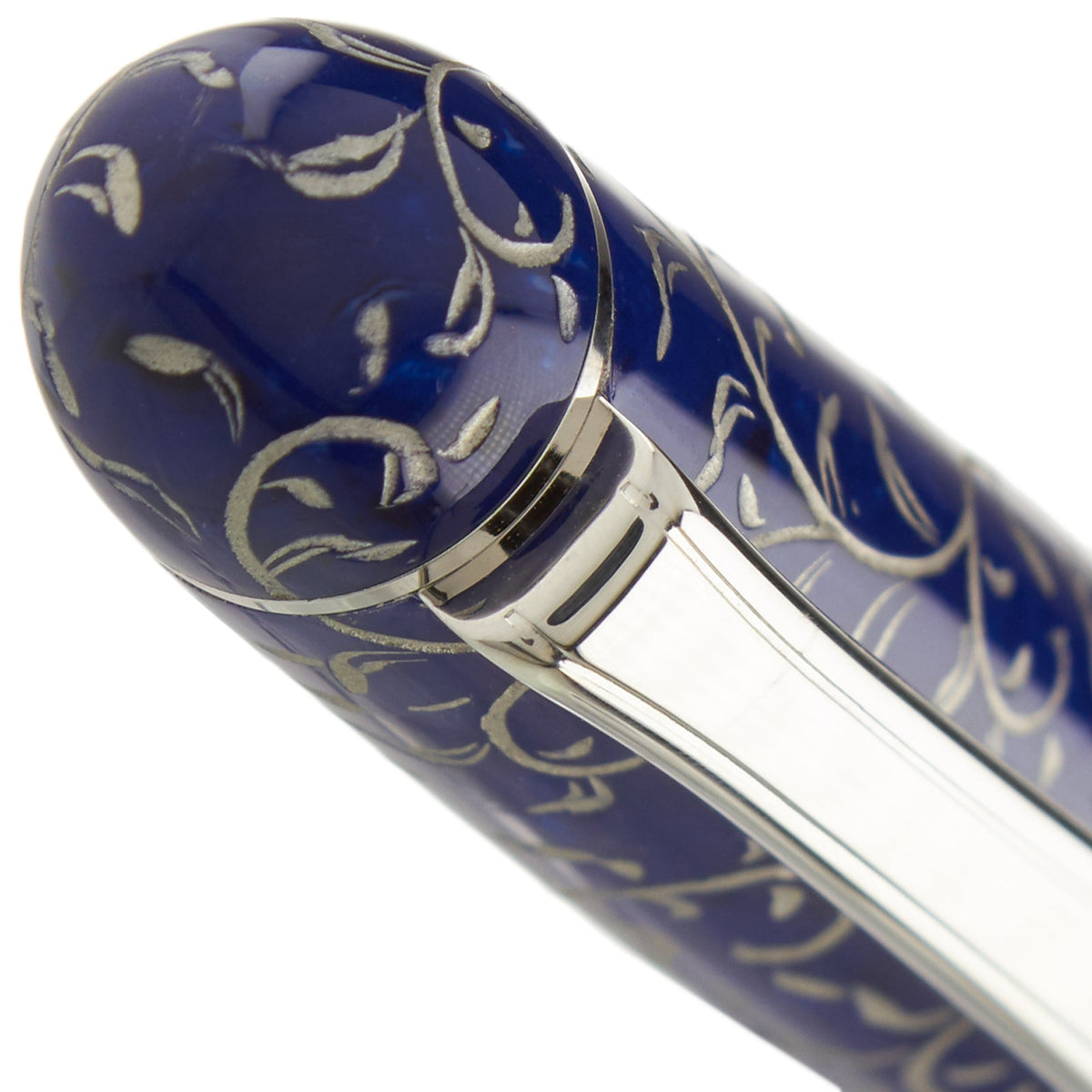 Platinum Celluloid #55 Karakusa Blue - nibs.com