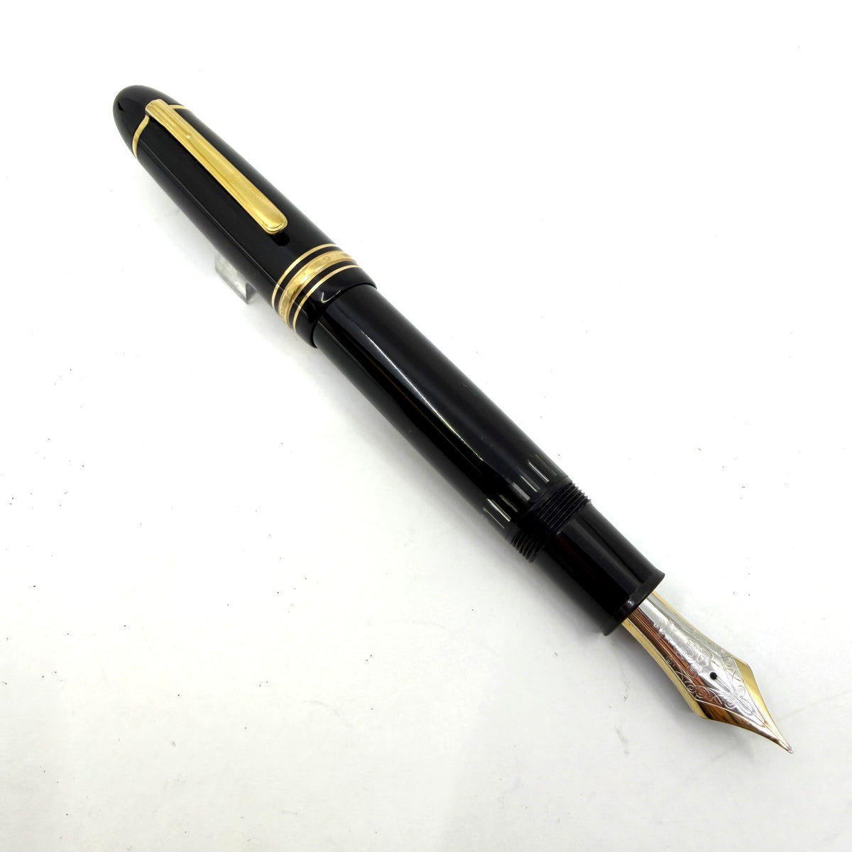Montblanc Meisterstuck #149 (Largest) Fountain Pen - Fine 14kt Gold Nib - Ebonite Feed - 1980's!