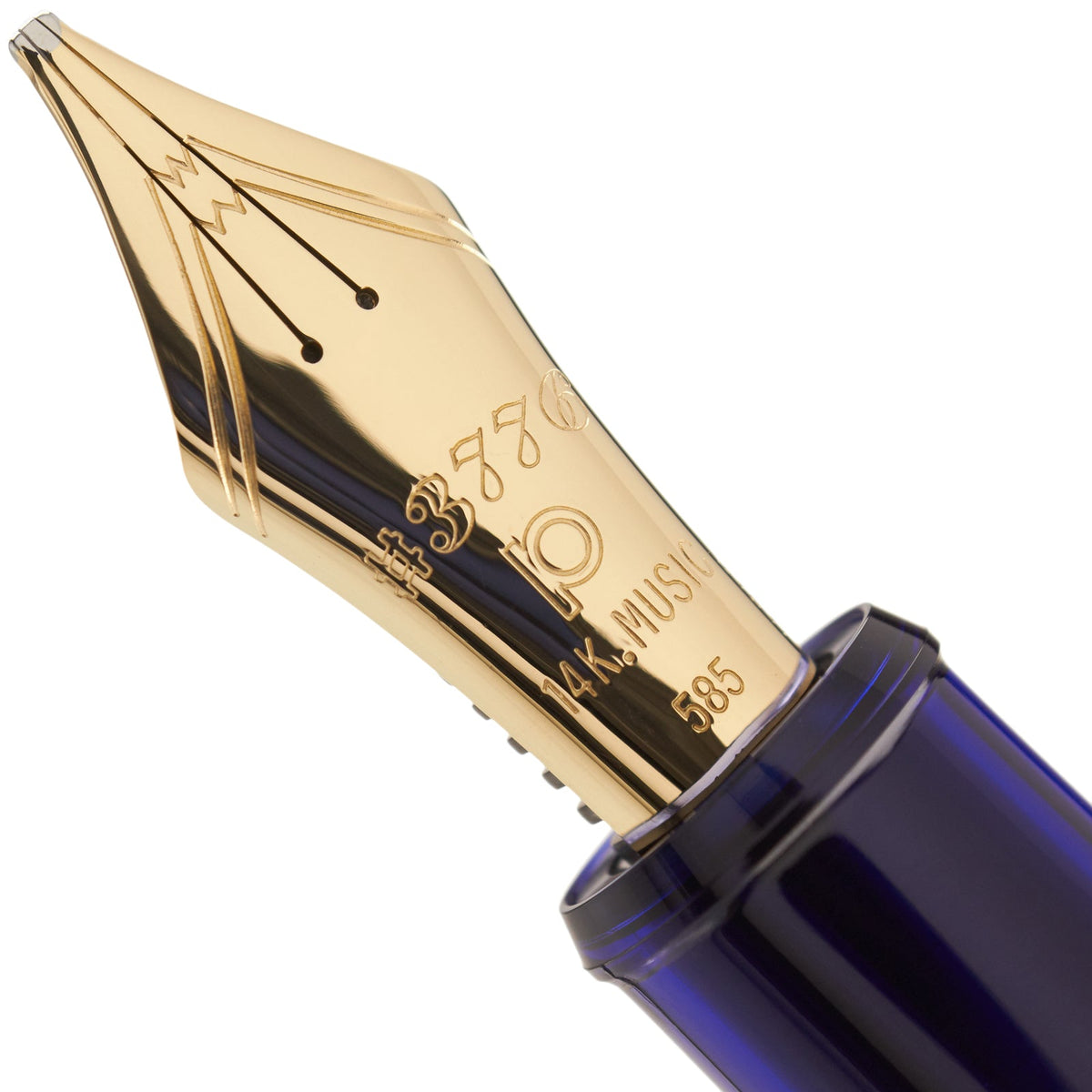 Platinum Chartres Blue Music Pen - nibs.com