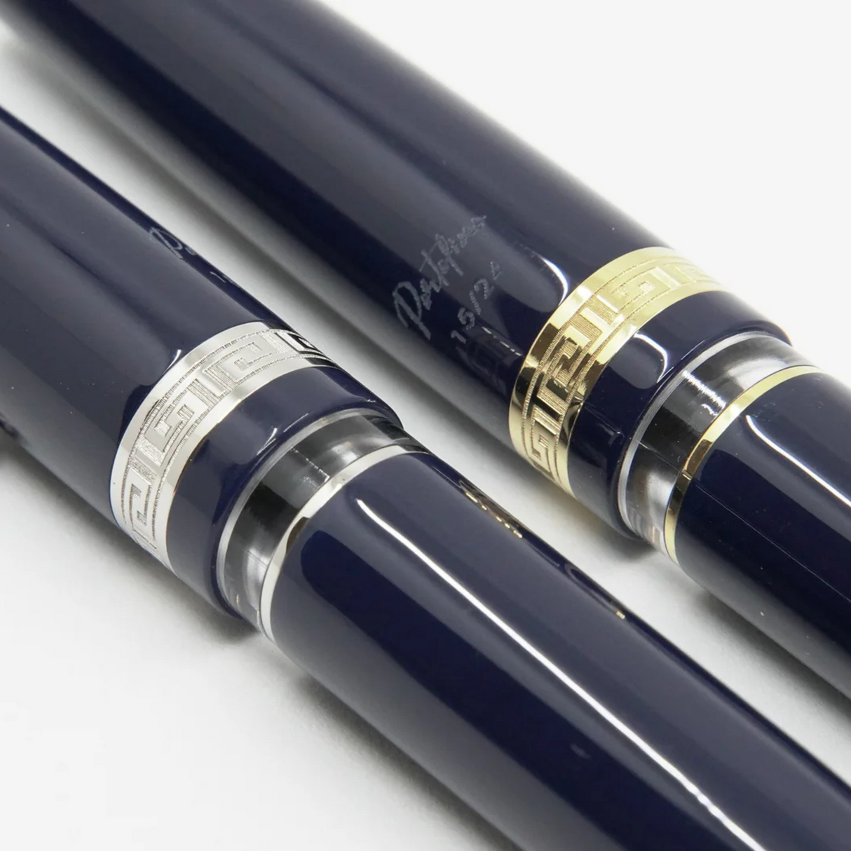 ASC Bologna Portofino Bespoke 2024 Blu Mare Rhodium Trim - Fountain Pen