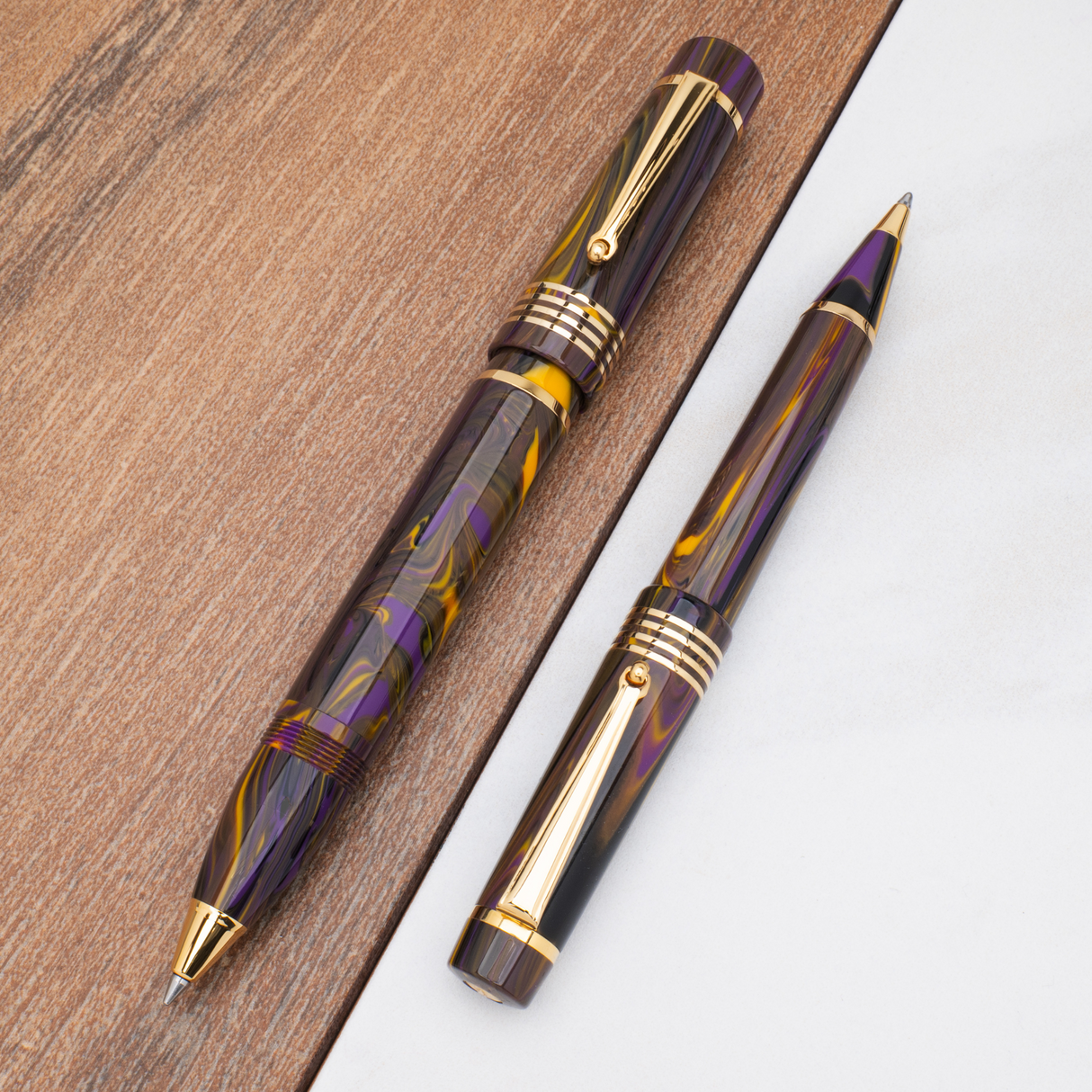 Delta Neo Gallery Iris Gold Trim Ballpoint