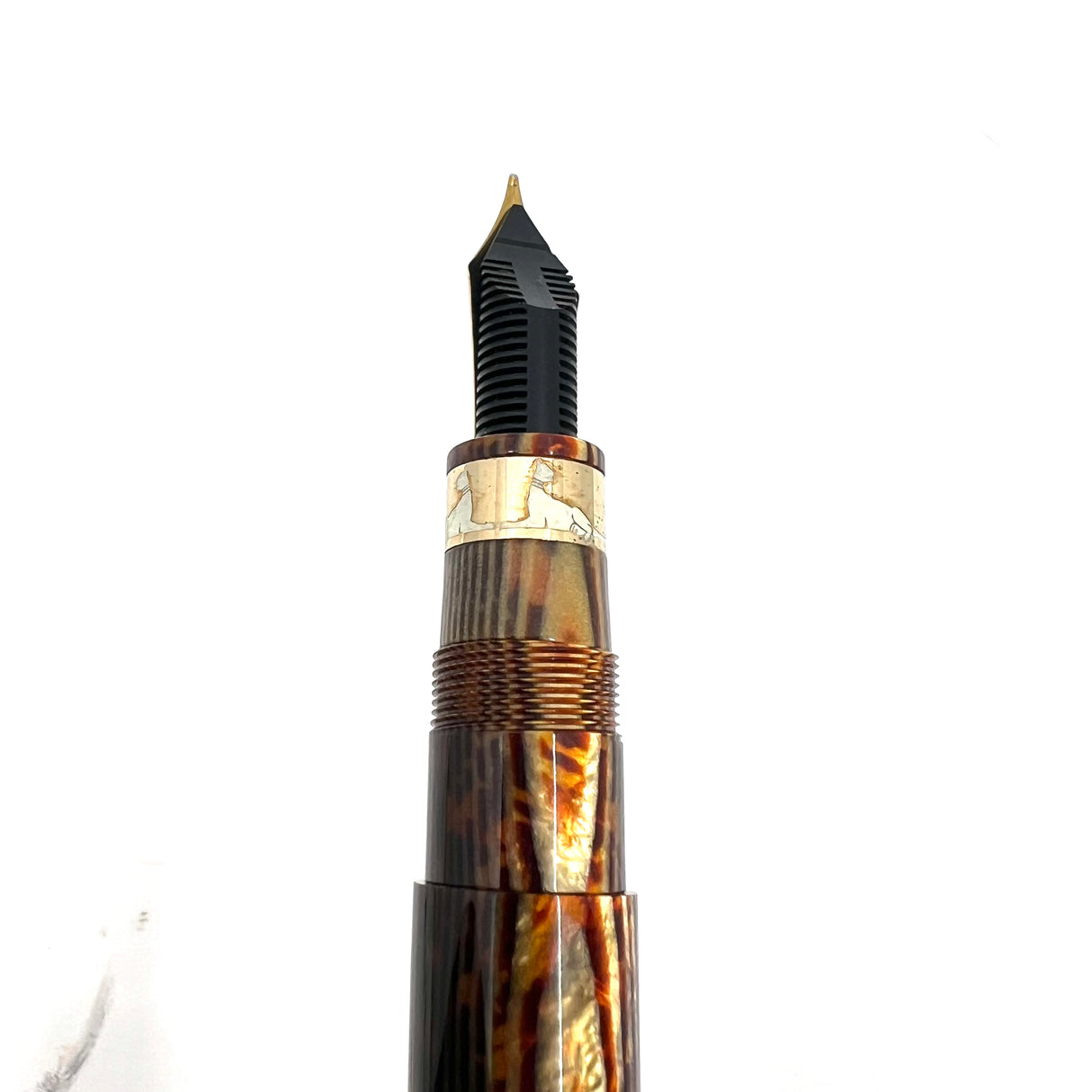 ASC (Armando Simoni Club) Ogiva Oversized Extra Art Nouveau Arco Celluloid Limited Edition Fountain Pen