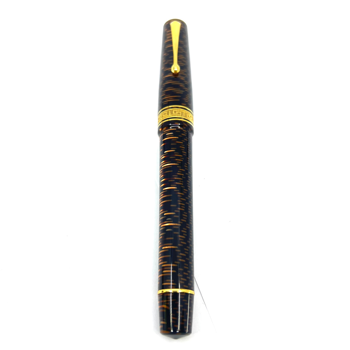 ASC (Armando Simoni Club) Oversized Bologna Celluloid Extra Bronze Skyscraper Limited Edition Fountain Pen - Flexible Medium Magic Flex 14kt Nib - Only 50 Fountain Pens Produced