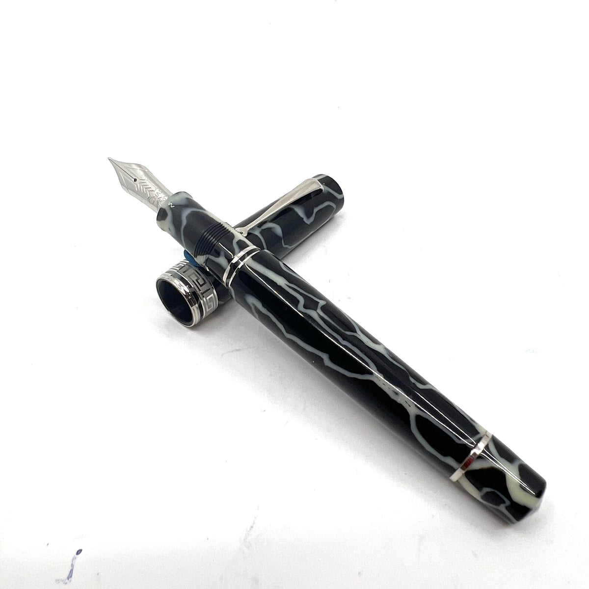 ASC Armando Simoni Club Bologna Medio Wild Celluloid - Exclusive for Classic Fountain Pens - Only 26 Pens Produced