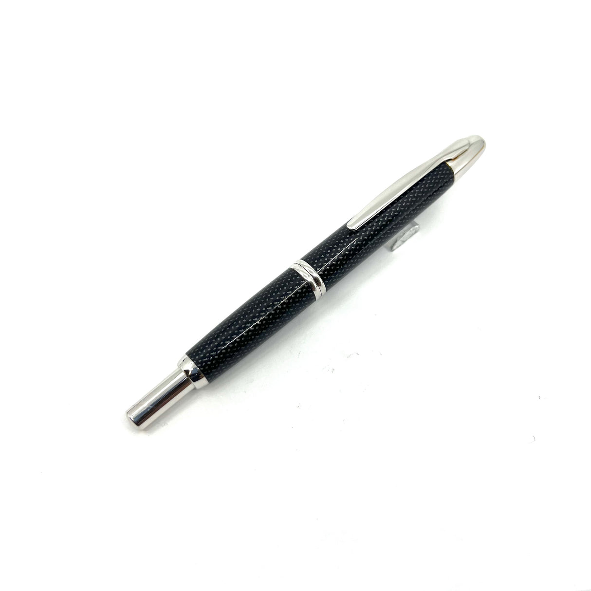 Pilot Black Carbonesque Vanishing Point Fountain Pen - Broad 14kt Gold Nib
