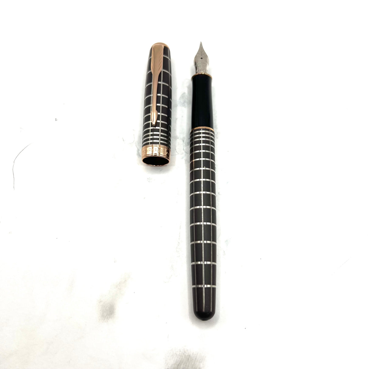 Parker Sonnet Brown PGT Fountain Pen - Medium 18kt Gold Nib