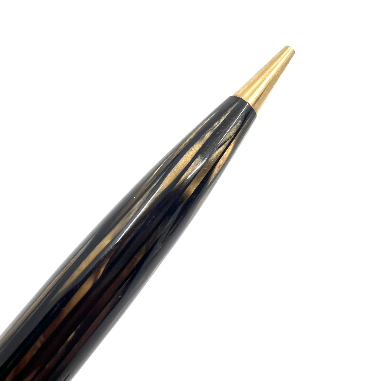 Sheaffer Senior Balance Celluloid Brown & Tan Striated Set