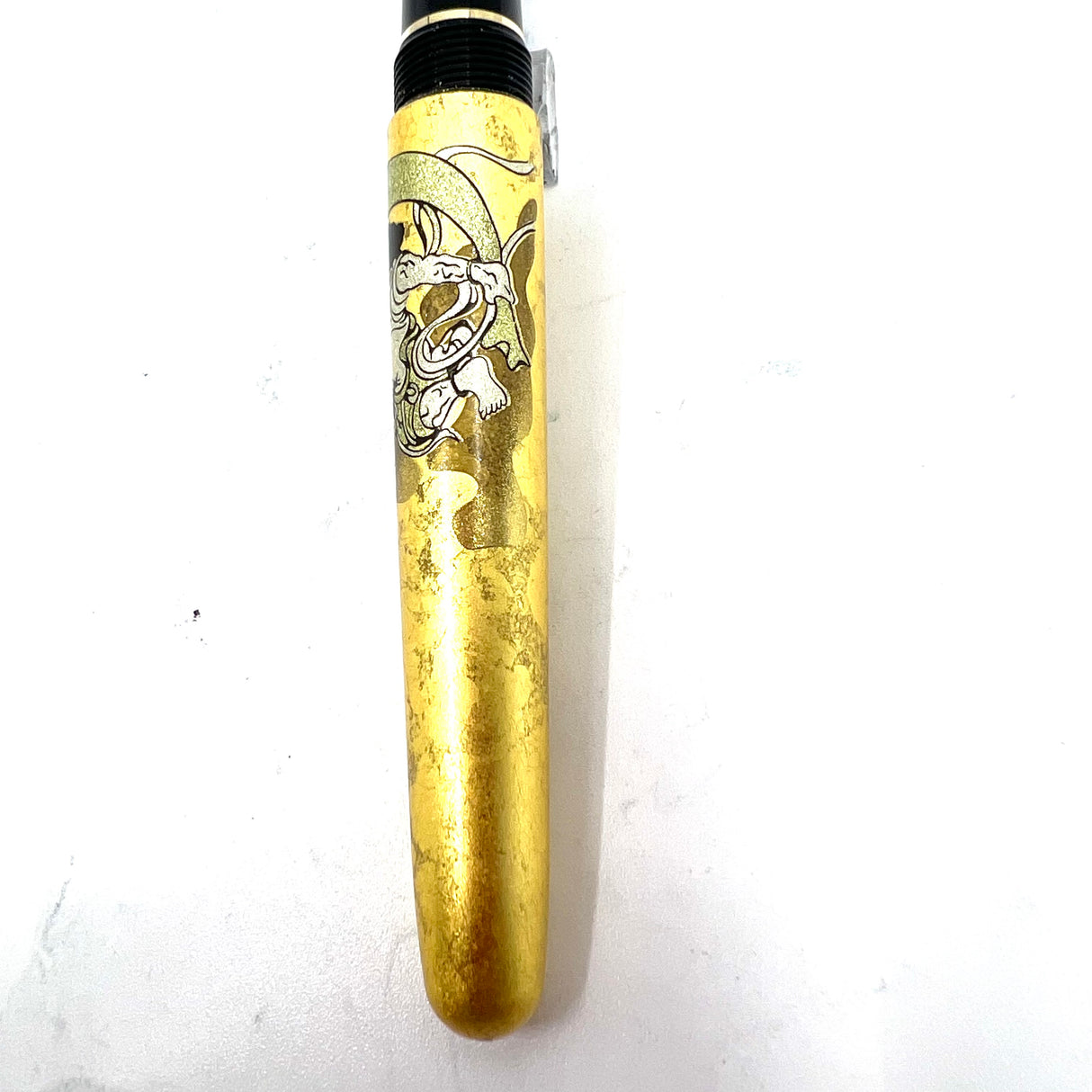 Platinum Gold Leaf Fujin Raijin (Wind God & Thunder God) Fountain Pen