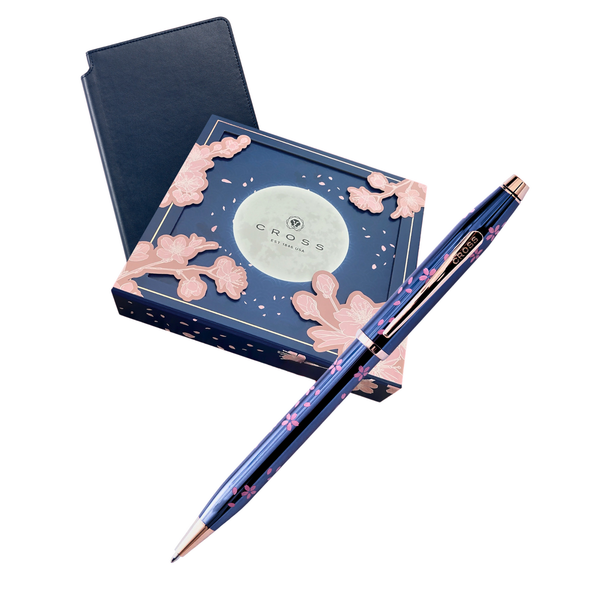 Cross Century® II Cherry Blossom Translucent Blue Lacquer - Gift Set