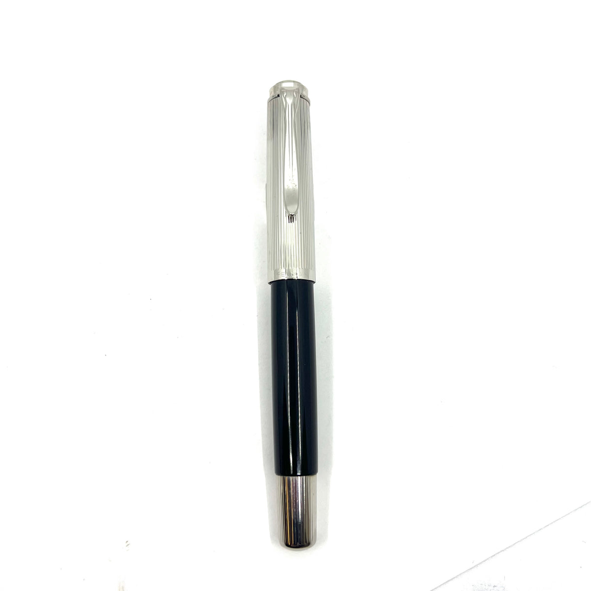 Pelikan M730 Souveran Sterling Silver & Black Fountain Pen - Scarce!