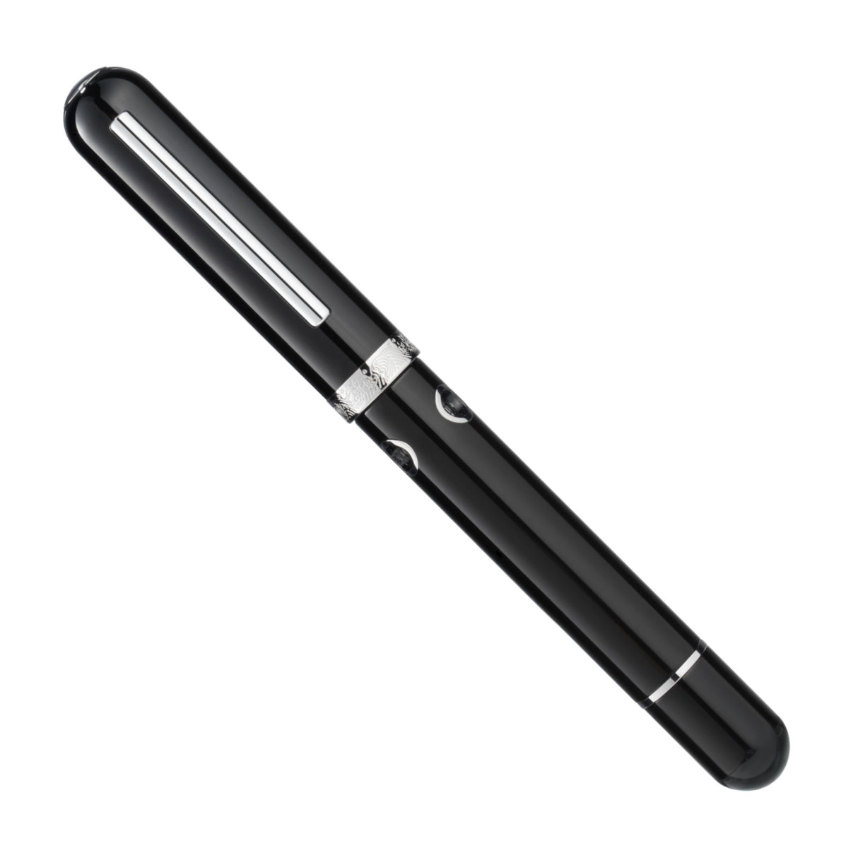 Nahvalur Nautilus Cephalopod Silver - Fountain Pen