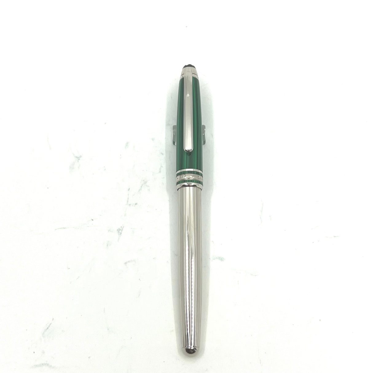 Montblanc Meisterstuck Solitaire Czar Nikolai Classique 144 Platinum Plated Fountain Pen