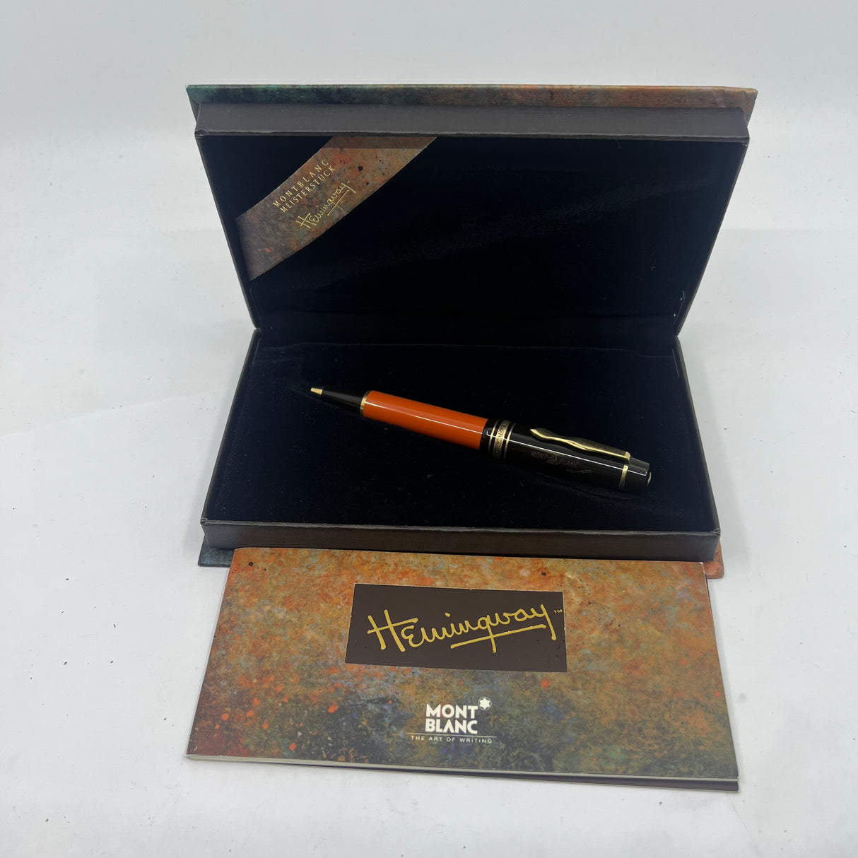 Montblanc Ernest Hemingway Writer's Series Limited Edition Ballpoint Pen - The First Pen in the Collection (1992)