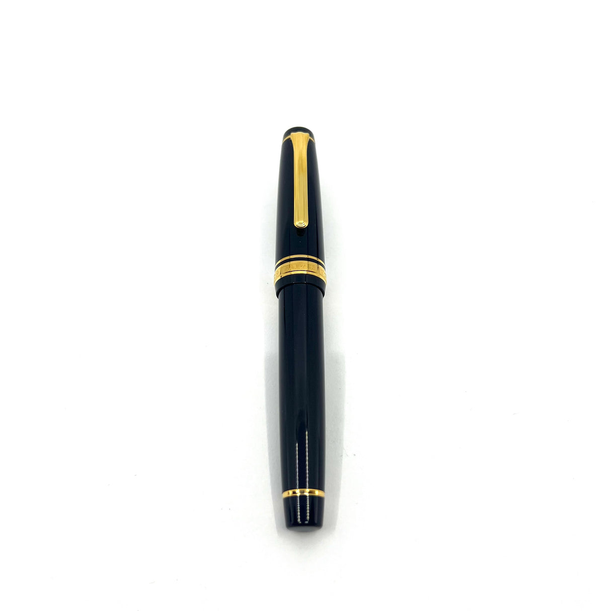 Sailor Black Pro Gear Fountain Pen - Music 21kt Gold Nib