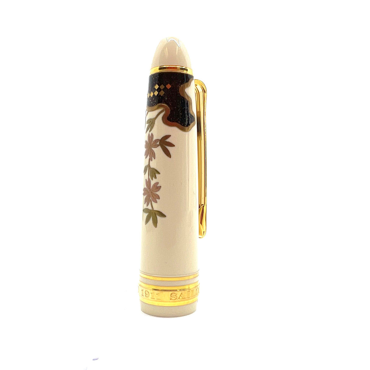 Sailor Profit Maki-e Tale of Genji White Fountain Pen