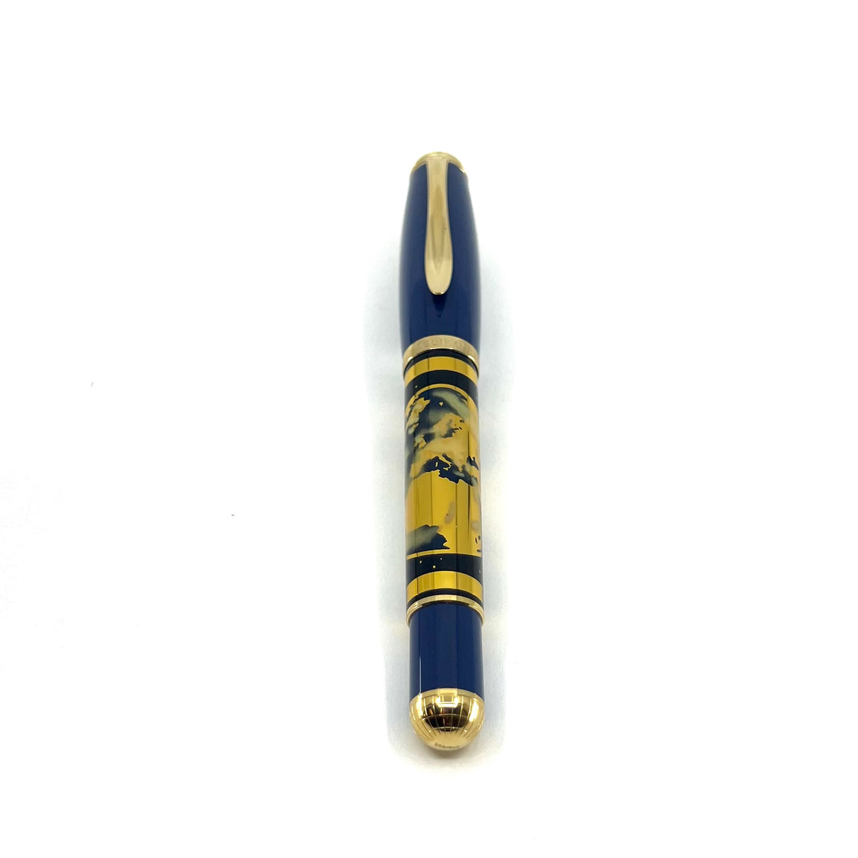 Pelikan M1000 Blue Planet Limited Edition Fountain Pen - Fine 18kt Gold Nib