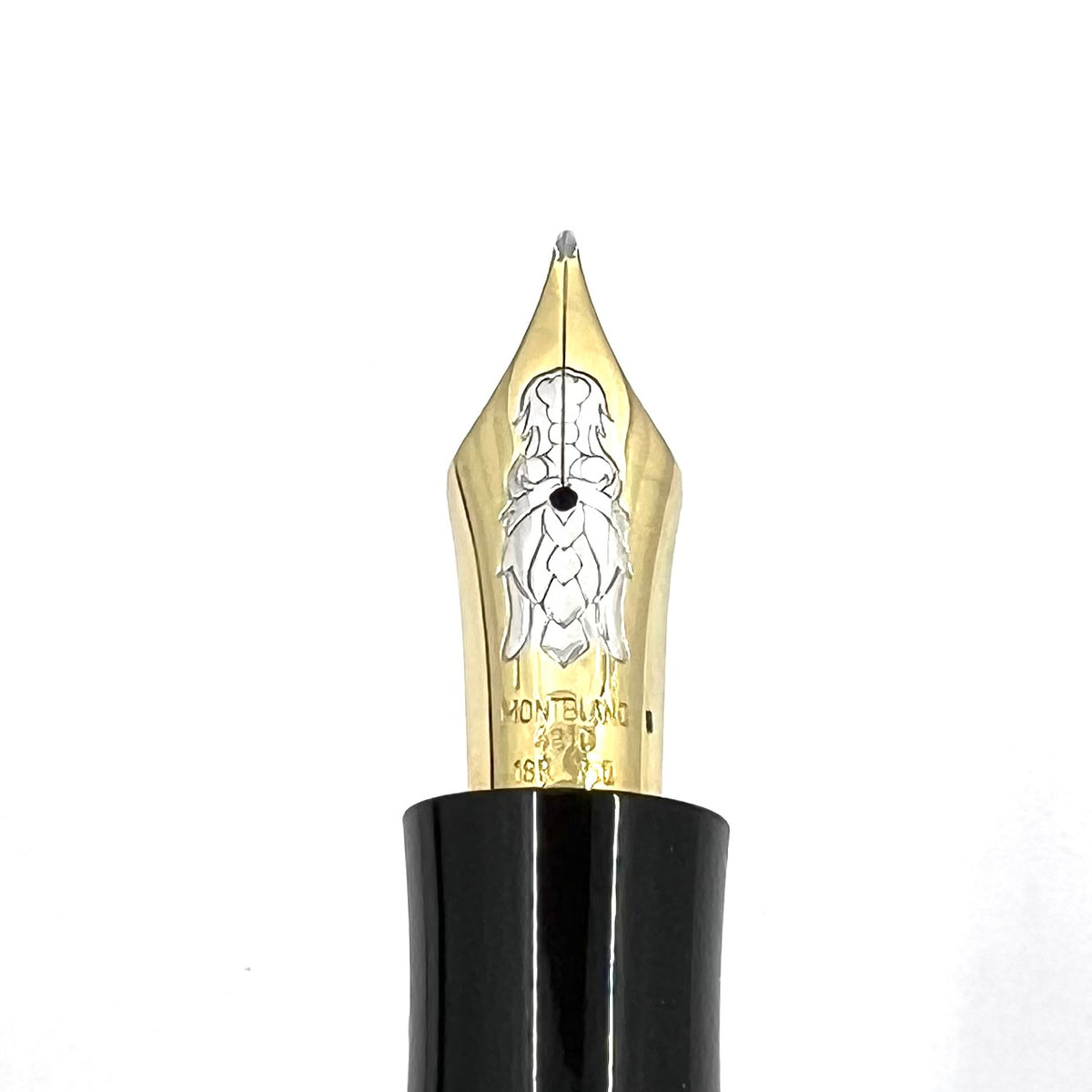 Montblanc Imperial Dragon Sterling Silver Limited Edition Fountain Pen-Medium 18kt Gold Nib