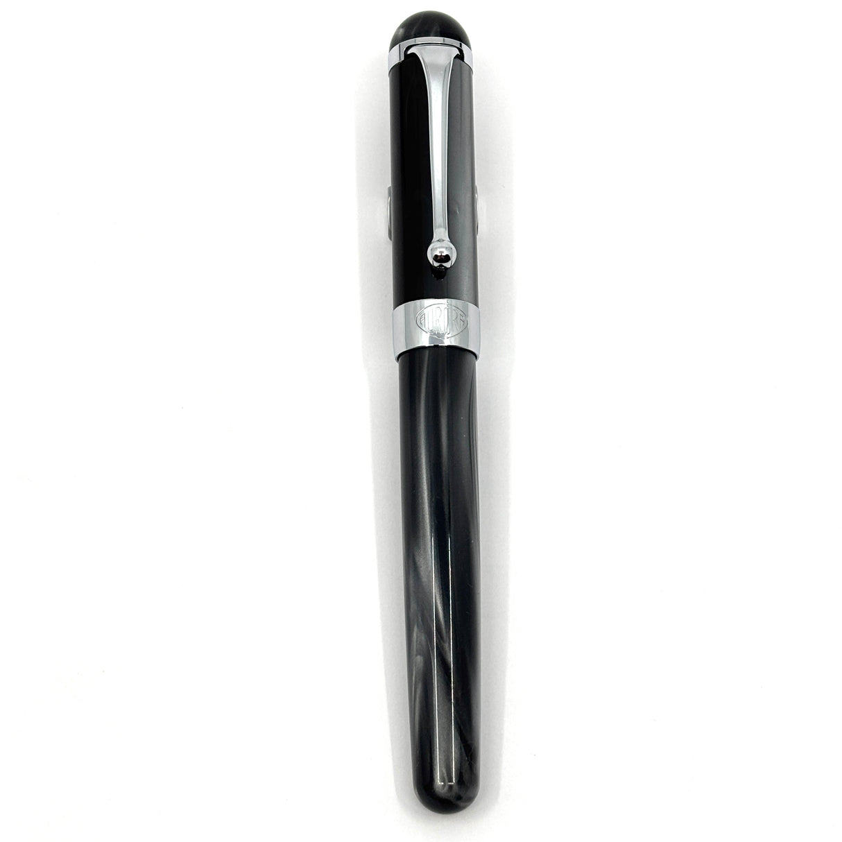 Aurora Alpha Tuscan Night Lustrous Charcoal Fountain Pen