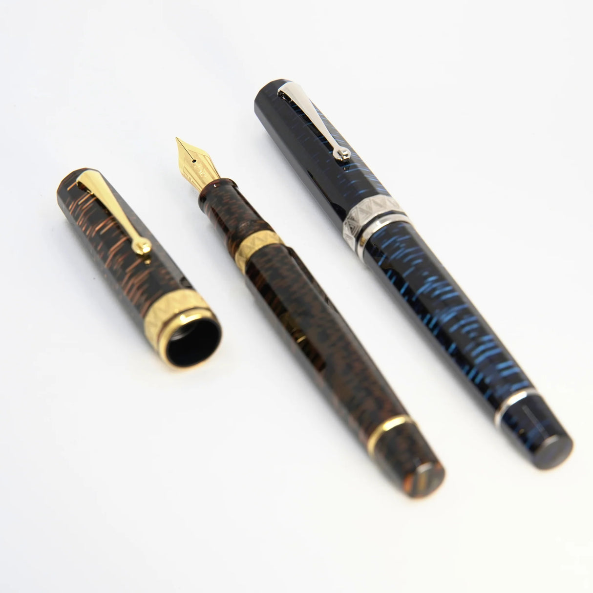ASC Gladiatore Medio Blue Skyscraper Limited Edition - Fountain Pen