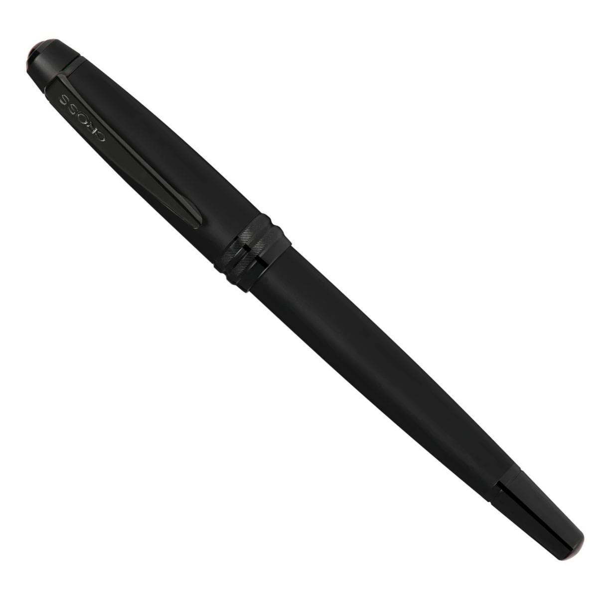 Cross Bailey™ Matte Black Lacquer Polished Black PVD Rollerball Pen