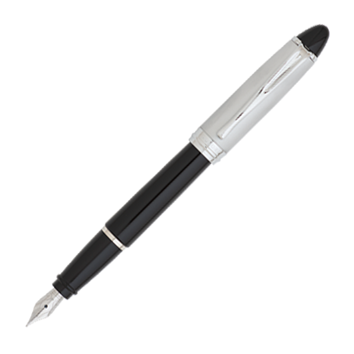 Aurora Ipsilon Classic and Metallic Metallic Ipsilon-Chrome Cap - Fountain Pen