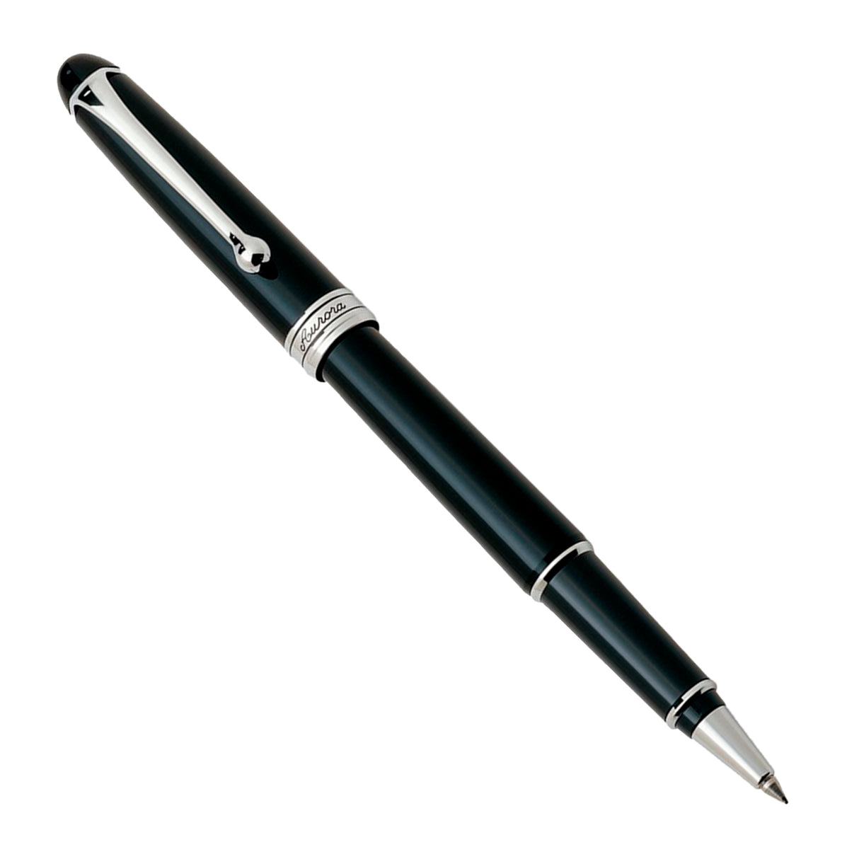 Aurora 88 Black with Nikargenta Trim - Rollerball