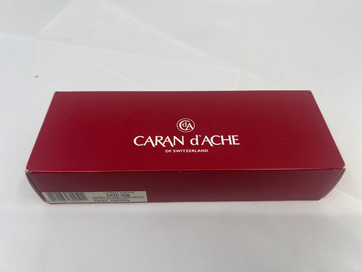 Caran d'Ache & Patek Philippe Rhodium Coated Silver Plated Guilloched Special Edition Ballpoint Pen
