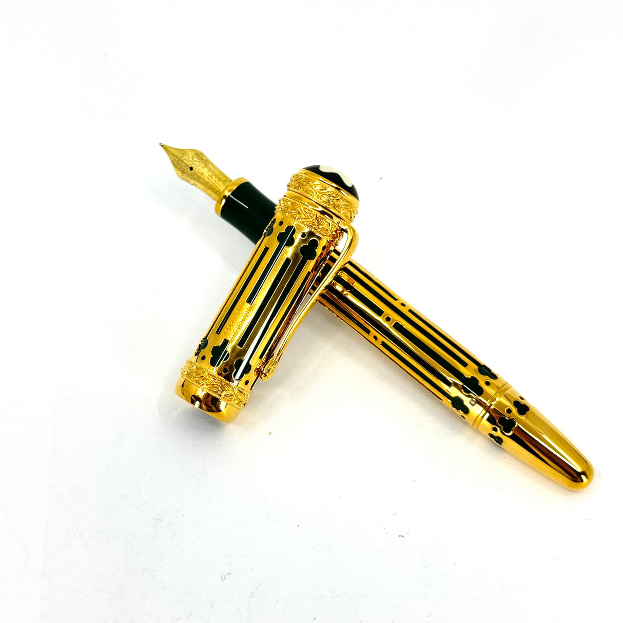 Montblanc Peter The Great Fountain Pen - Patron Of The Arts Limited Edition-Fine 18kt Gold Nib