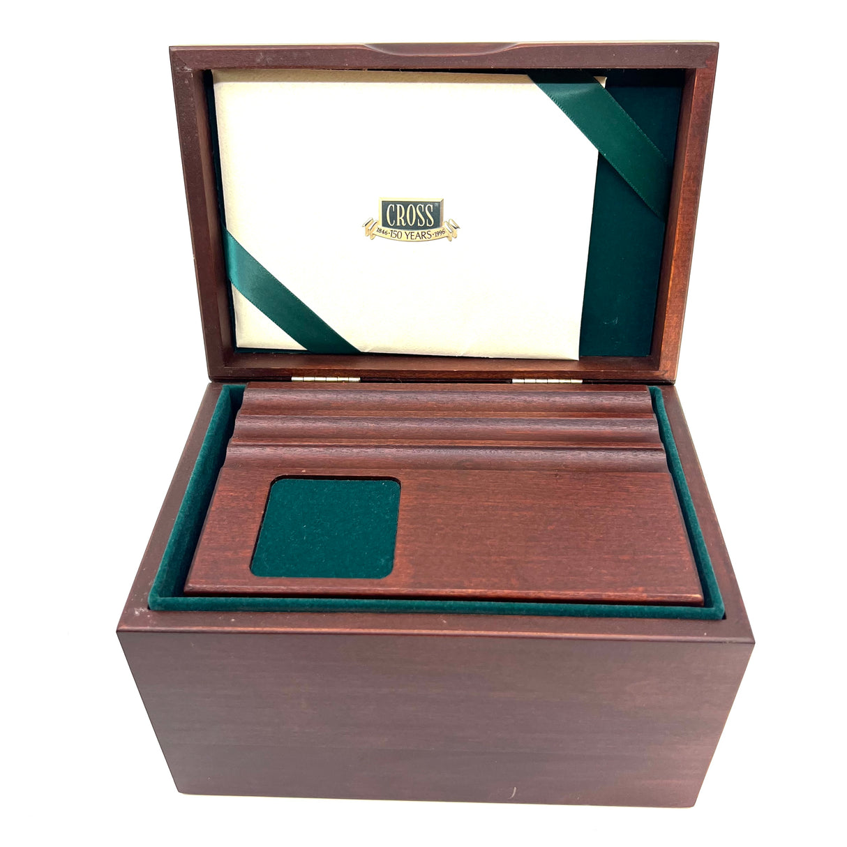 Cross 150th Anniversary Limited Edition Art Deco Sterling Silver Fountain Pen (1996) - Medium 18kt Gold Nib - MINT Condition with Complete Original Packaging