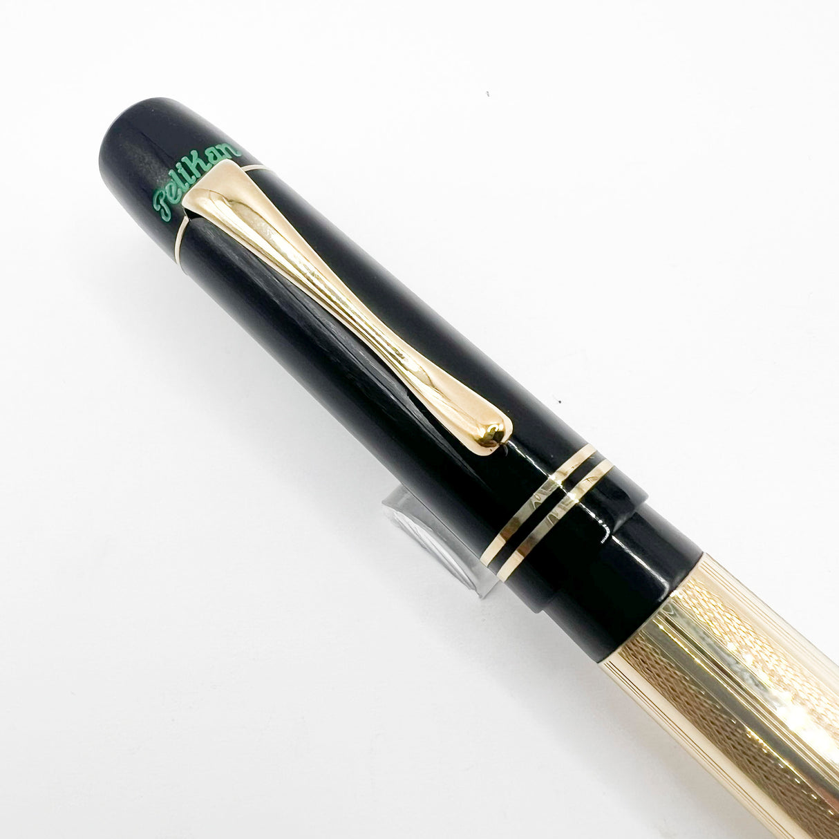 Pelikan 1931 Originals Of Their Time - 18kt Gold Overlay Limited Edition Fountain Pen - Fine 18kt Gold Nib