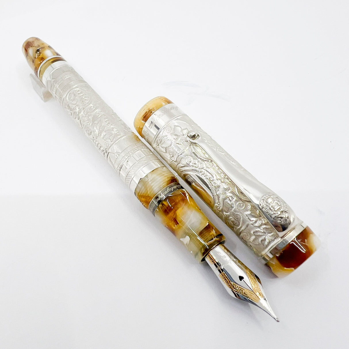 Montegrappa Limited Edition Fountain Pen for the Millenium of Bassano del Grappa, the Home of Montegrappa - Medium 18kt Gold Nib