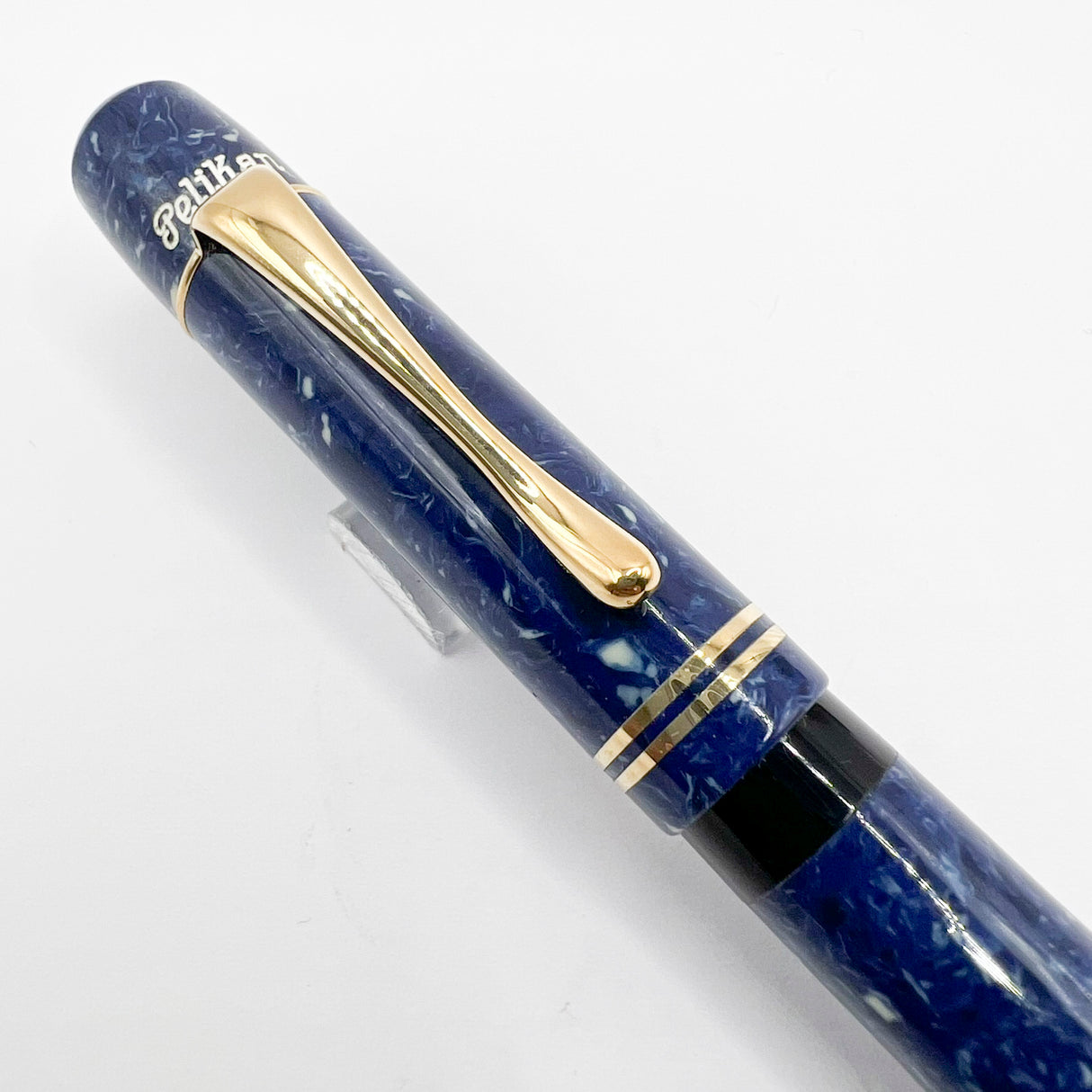Pelikan Lapis Blue Celluloid (1935 Originals of their Time) Limited Edition Fountain Pen - Medium 18kt Gold Nib