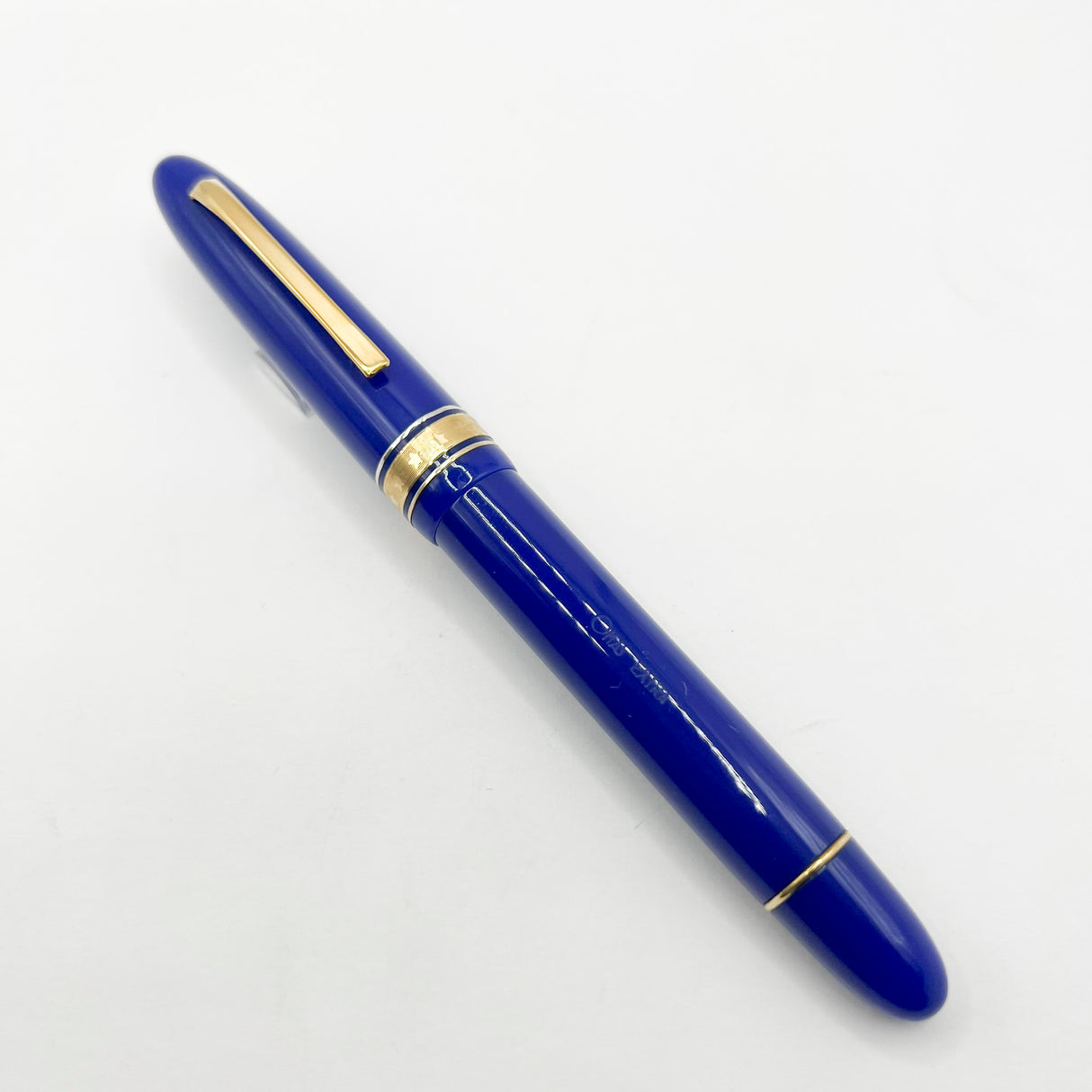 OMAS for Armando Simoni Club/1990's Royal Blue Ogiva Extra Fountain Pen - Medium 18kt Gold Nib