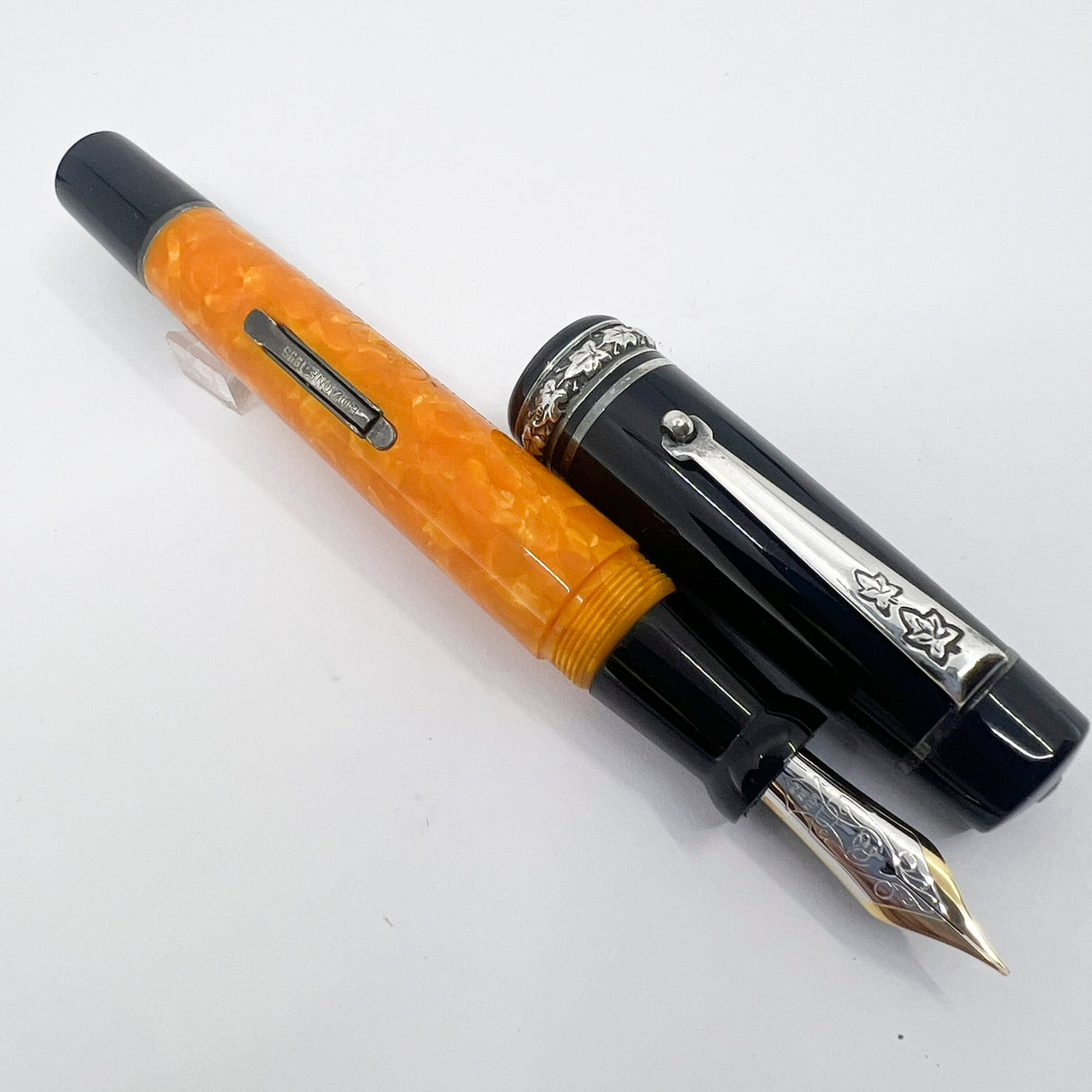 Delta COLOSSEUM Limited Edition Lever Fill Fountain Pen (1996) - Medium 18kt Gold Nib