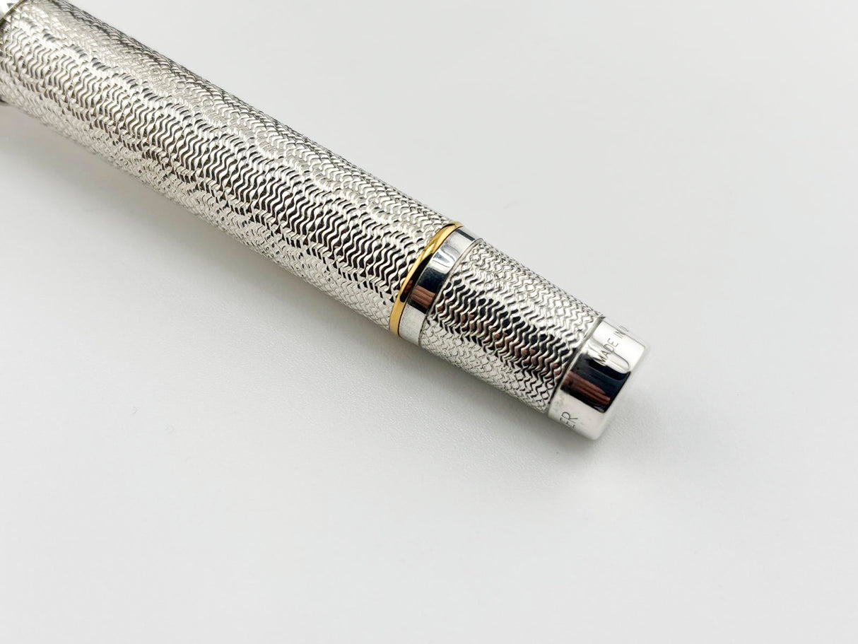 Classic Pen CP5 Parker Duofold Celebration "Vintage Moire" LE #384 of 500 - Medium 18kt Gold Nib (1999 - MINT COMPLETE PACKAGING!)