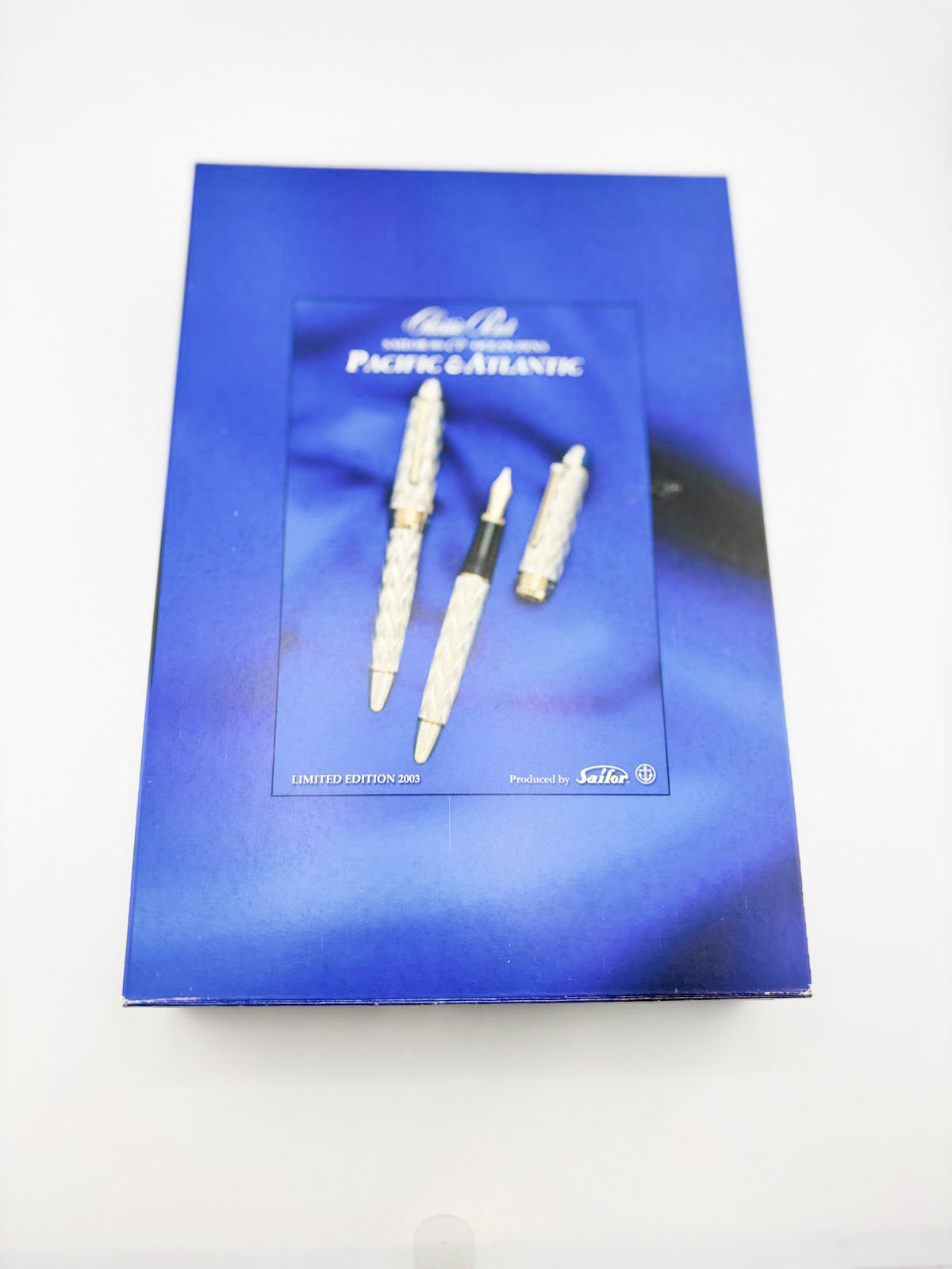 Classic Pen CP7 Sailor Atlantic "Ocean Fountain Pen" Flamme Vague #117/250 - A Nagahara Broad 21kt Gold Nib!!