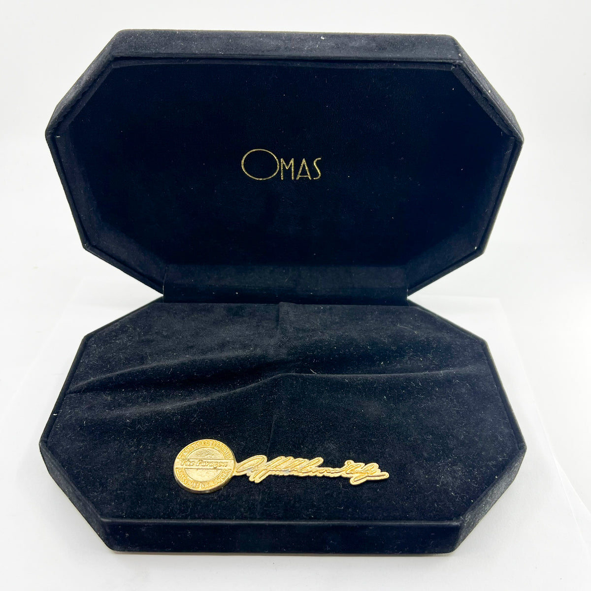 OMAS Arte Italiana Large Black Paragon Limited Edition Fountain Pen #101/300 (1990s) - Broad 18kt Gold Nib