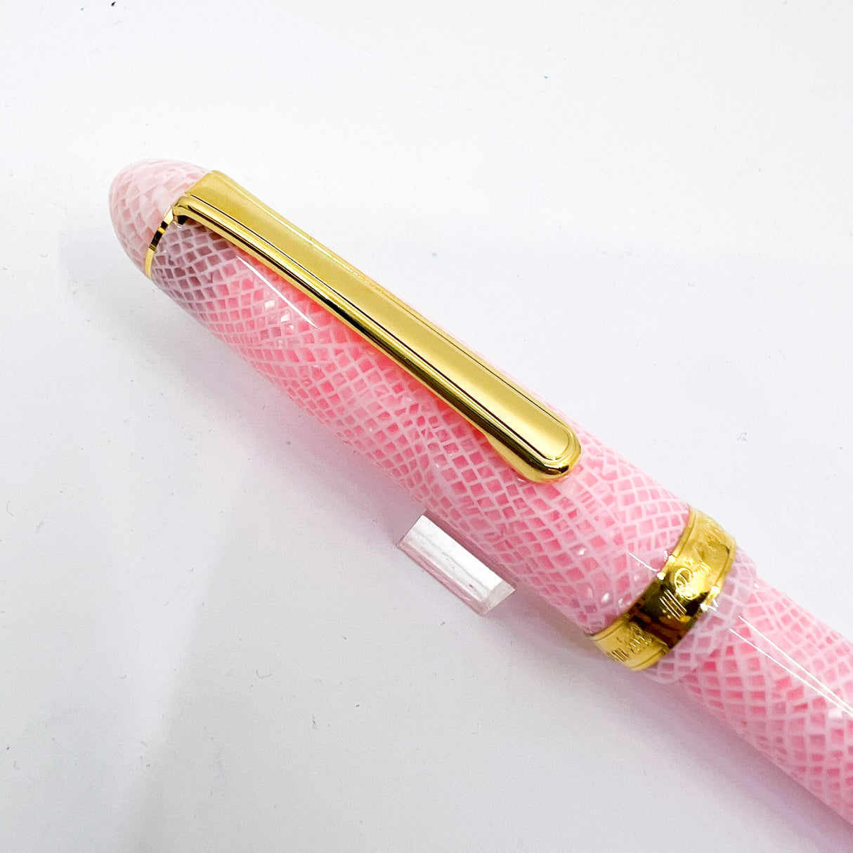 Platinum #3776 Century Celluloid Cherry Blossom Fountain Pen - Broad 14kt Gold Nib
