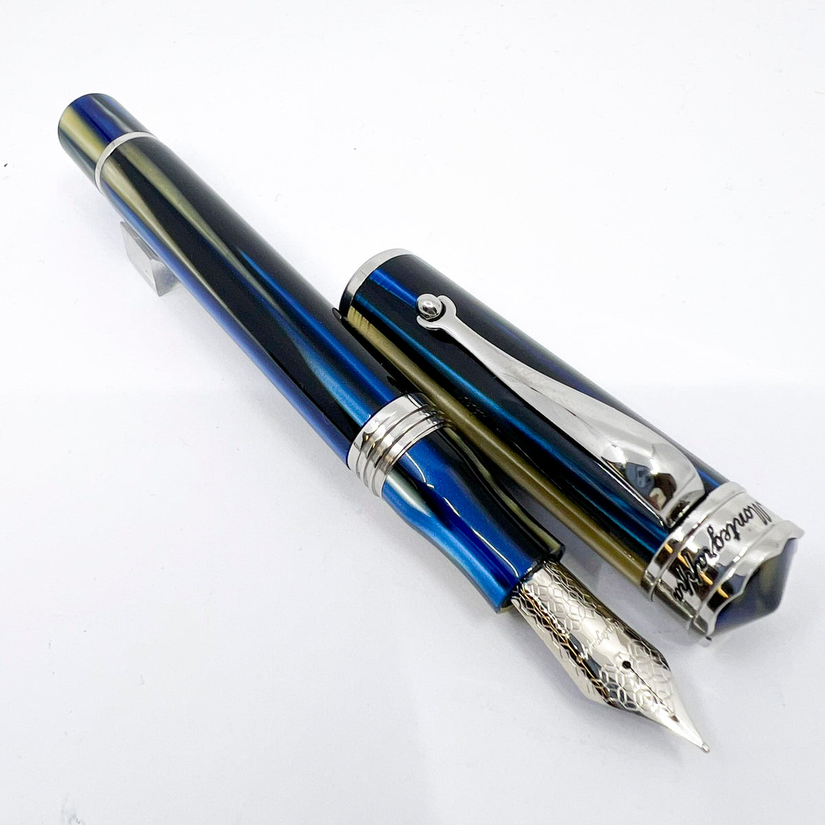 Montegrappa Ducale Murano Mare Fountain Pen - Medium Stainless Steel Nib