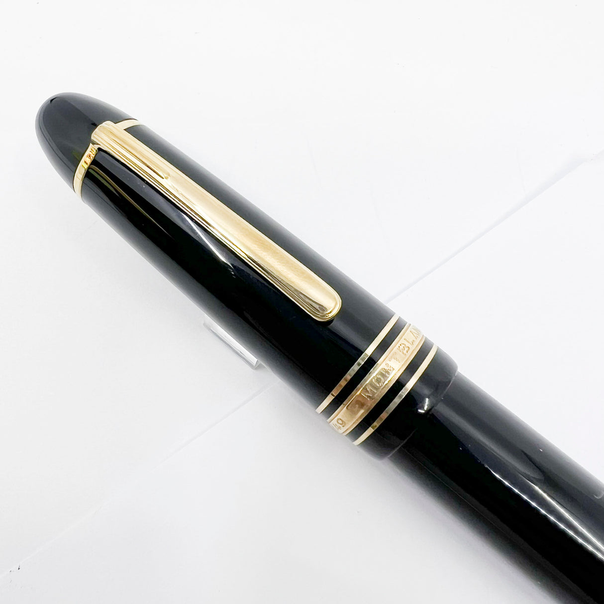 Montblanc Meisterstuck #149 Fountain Pen - Largest Of The Meisterstucks - Flexible Stub-like Medium 14kt Gold Nib