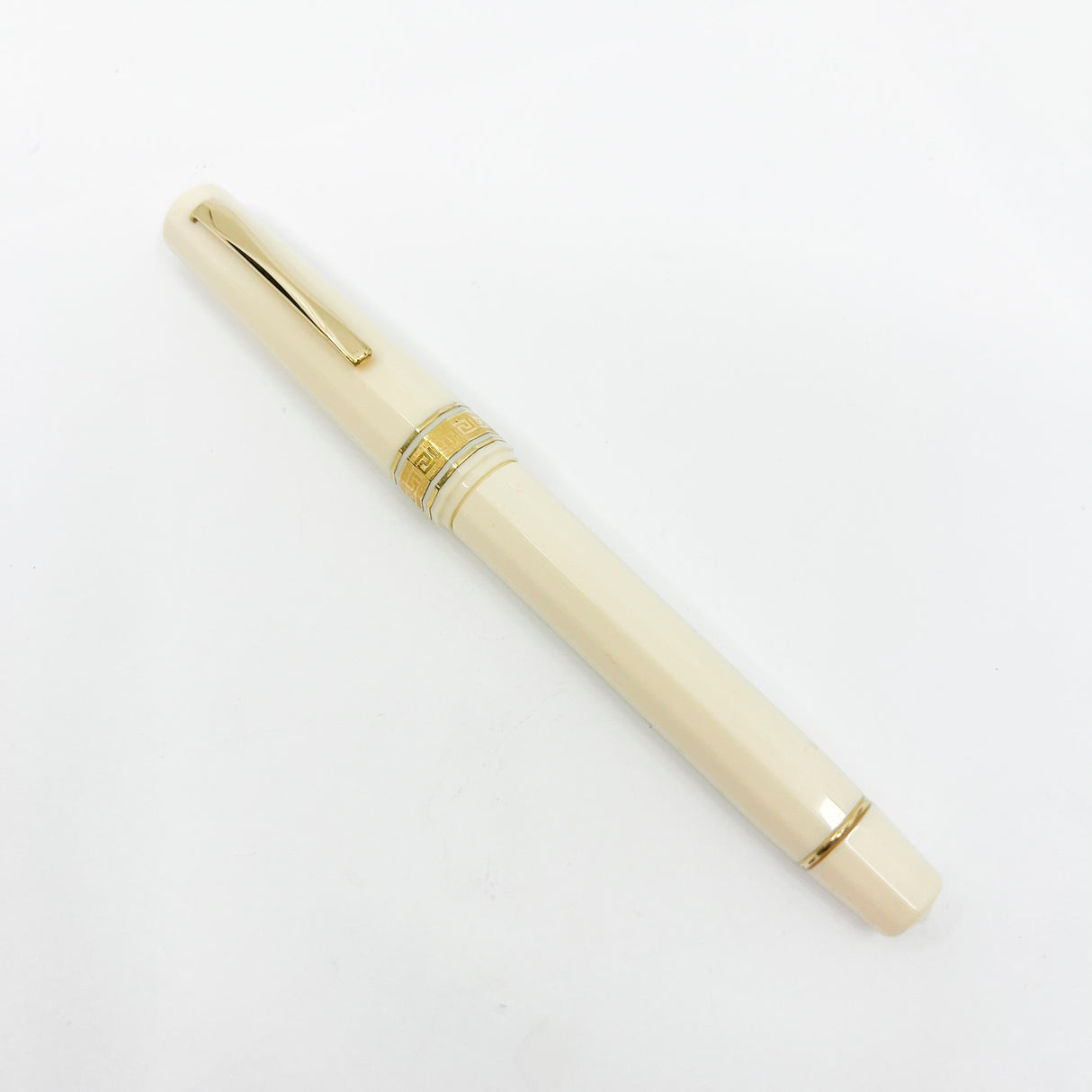 OMAS Ivory Vegetal Resin Bibliotheque Nationale Paragon Rollerball