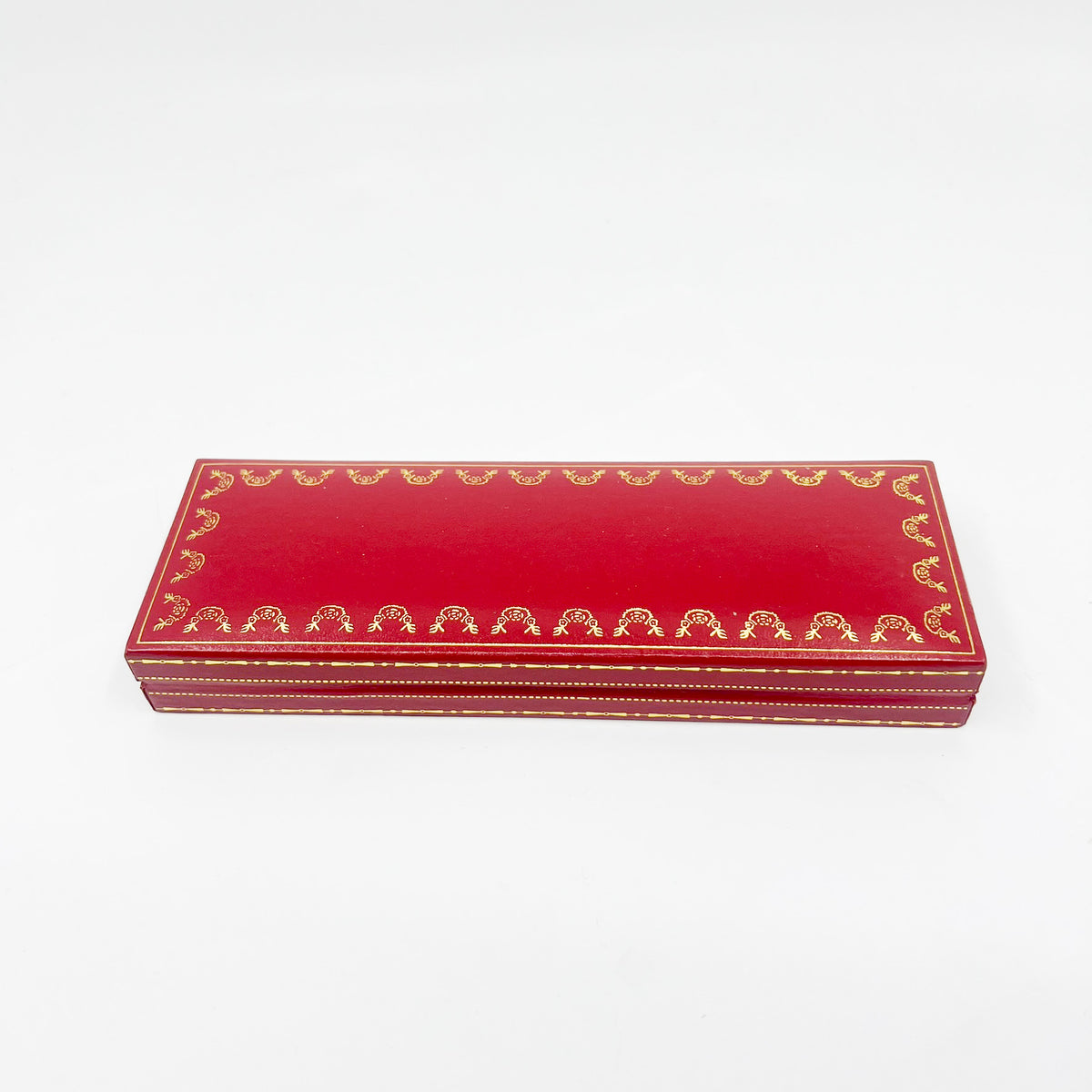 Cartier Marbled Orange Must de Cartier Fountain Pen - Fine 18kt Gold Nib - RARE & SOUGHT AFTER!