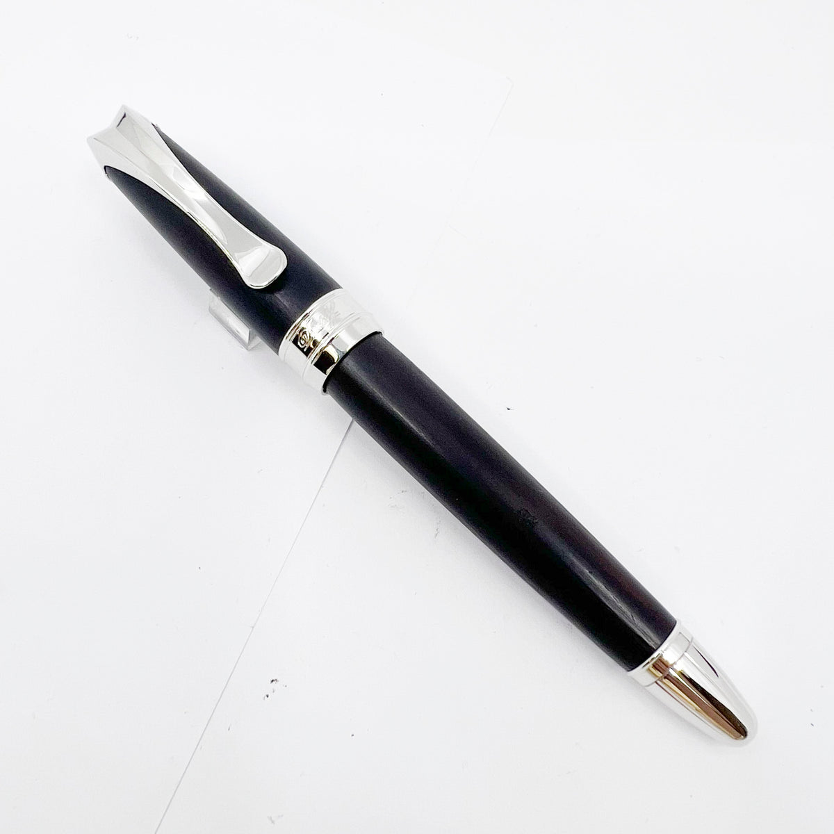 Davidoff "the very Zino" Grenadilla Wood Rollerball - Rhodium Plated Trim