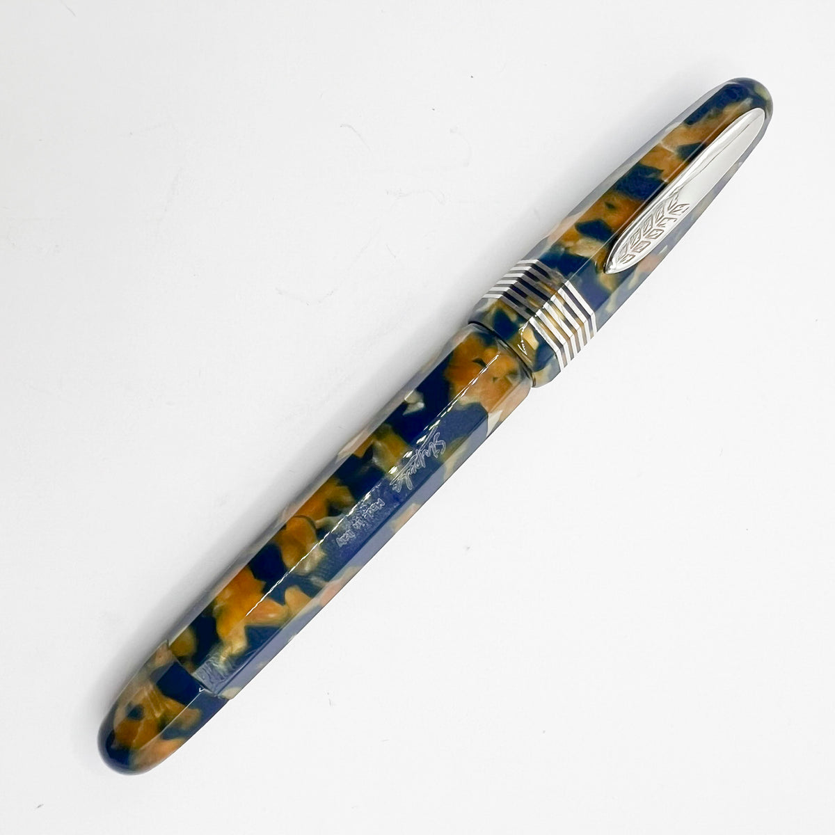 Stipula Etruria Champagne Faceted Limited Edition Fountain Pen - Medium 18kt Gold Nib - Only 88 Pens Made!